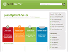 Tablet Screenshot of blog.planetpatrol.co.uk